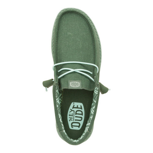 Wally Stretch Canvas - Duck Green/Iceberg Green - Image 6
