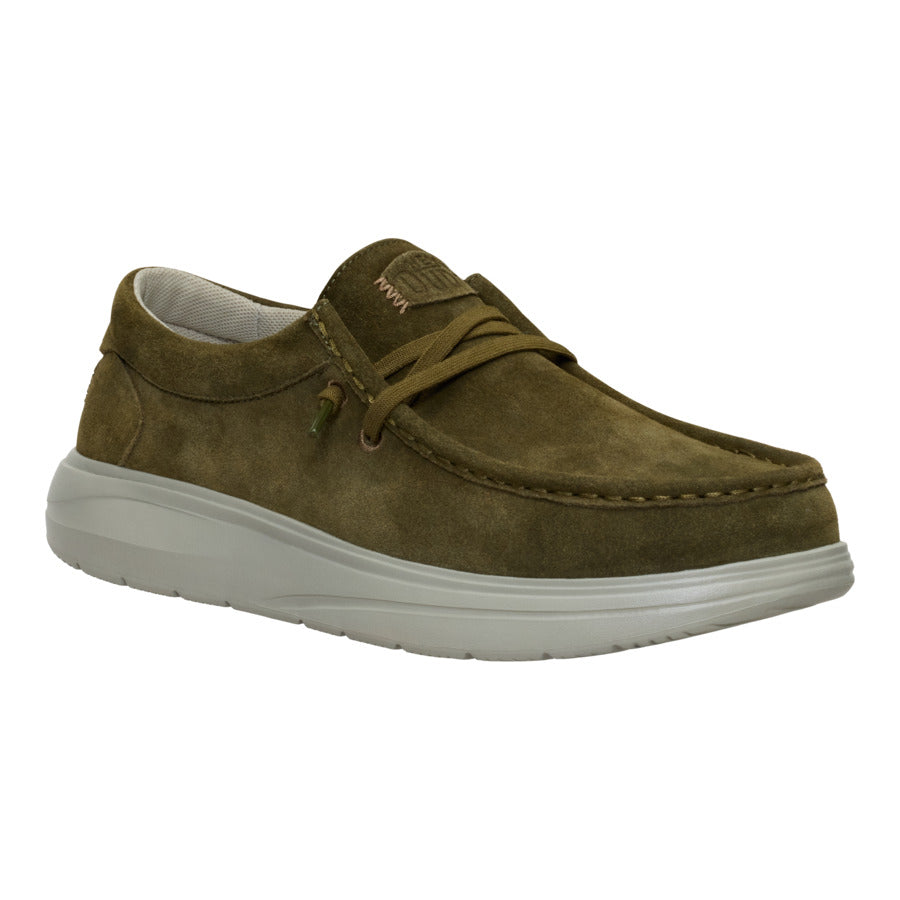 Wally Comf Suede - Dark Olive/Stone Grey - Image 7