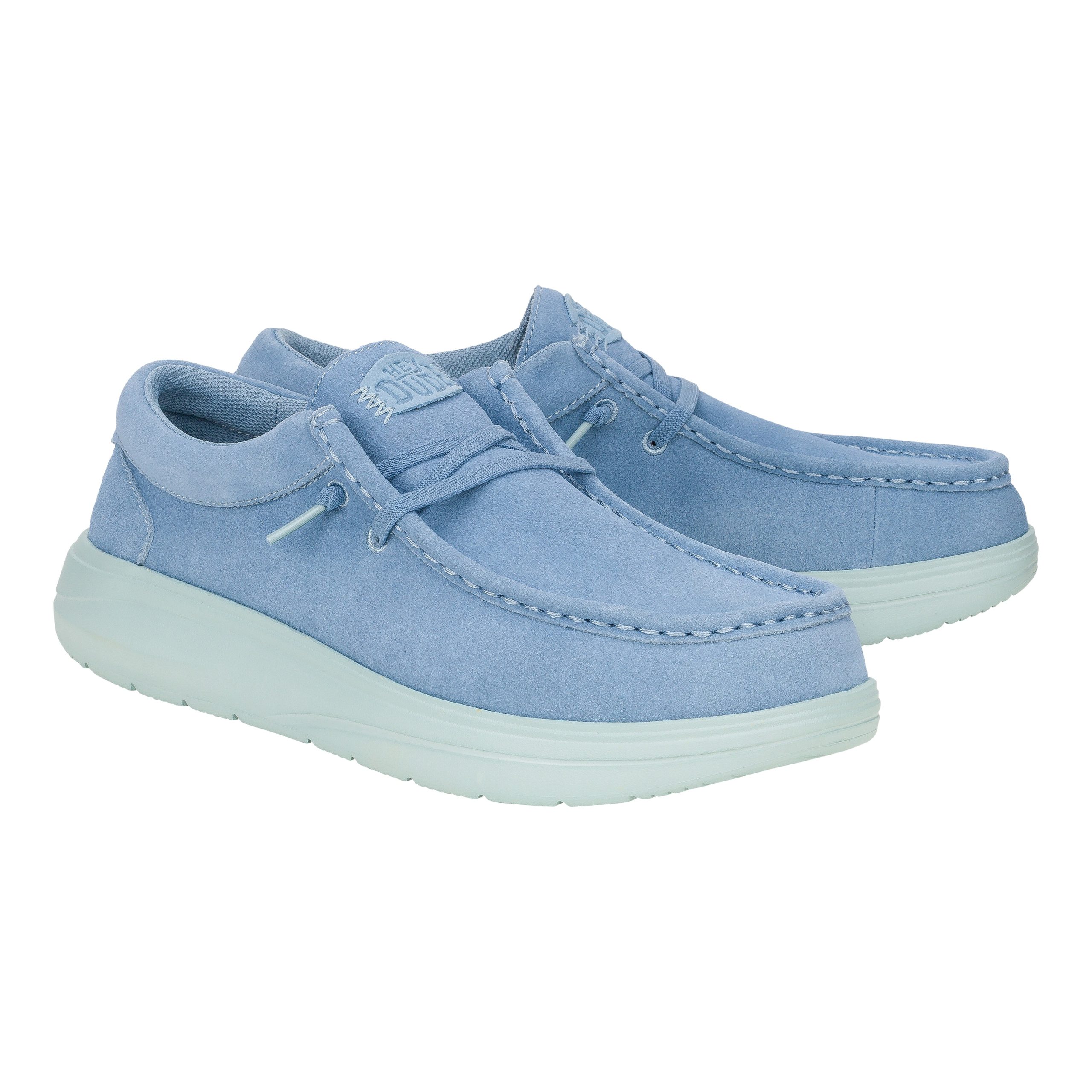 Wally Comf Suede - Faded Denim/Cloud Blue - Image 2
