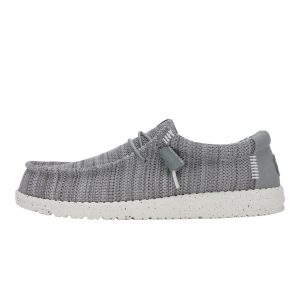 Wally Stretch Sox Wide - Grey