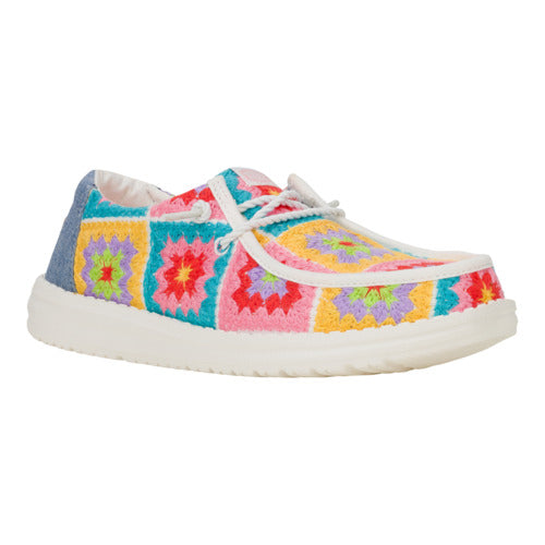 Wendy Crochet Squares - Pink/Multi - Image 7