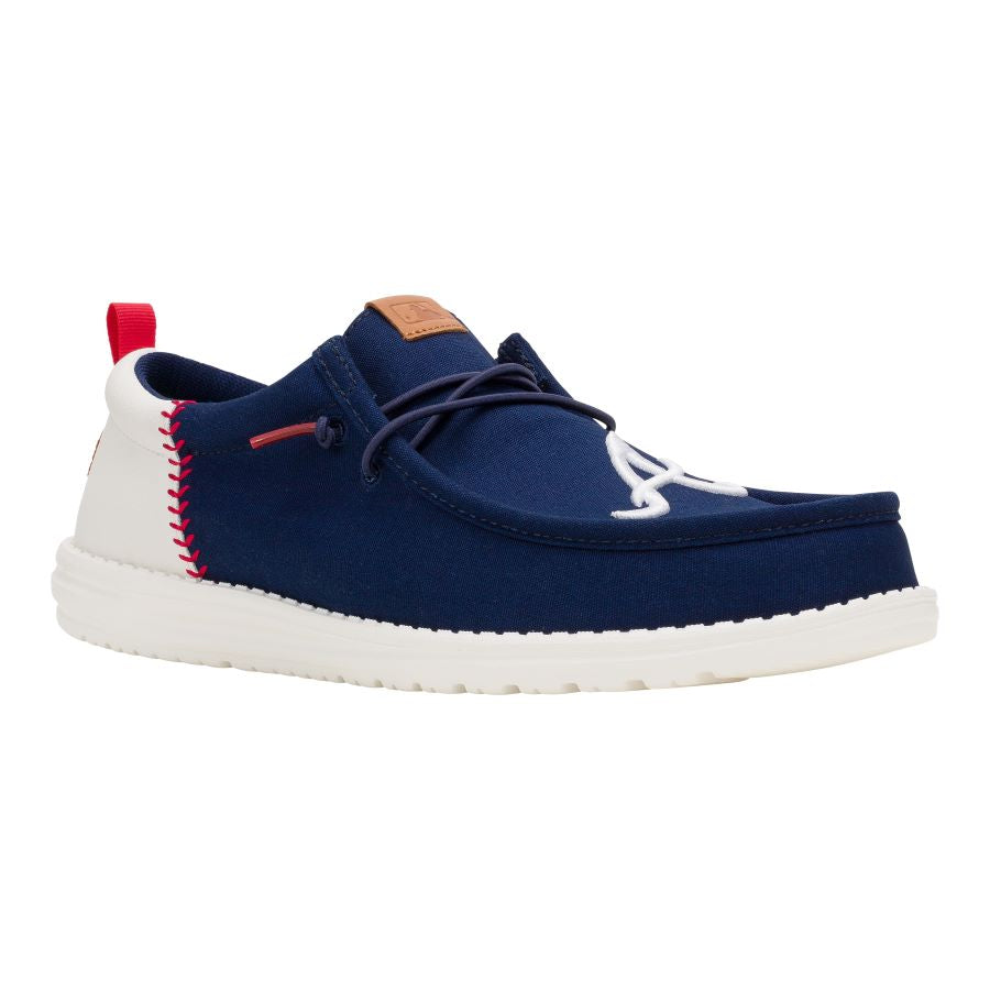 MLB Braves? Wally Funk - Braves Navy/White - Image 8