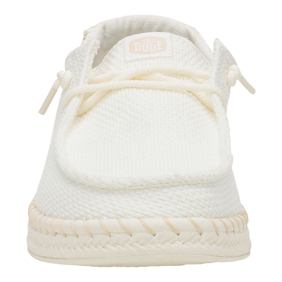 Wendy Espadrille Woven - White - Image 5