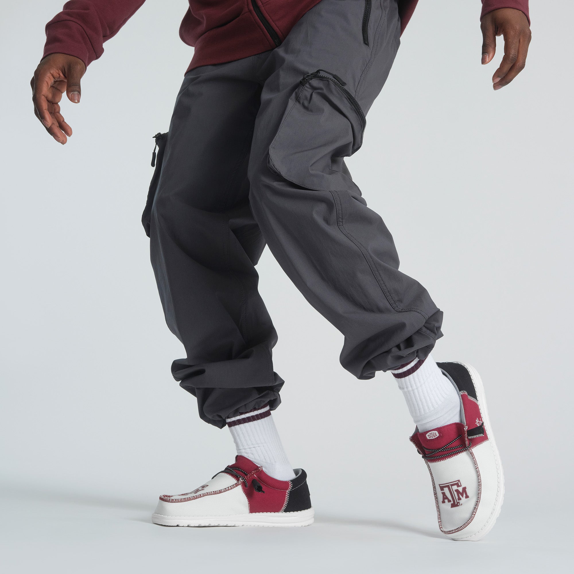 Men's Wally Tri Texas A&M - Texas AM Burgundy/Multi - Image 2