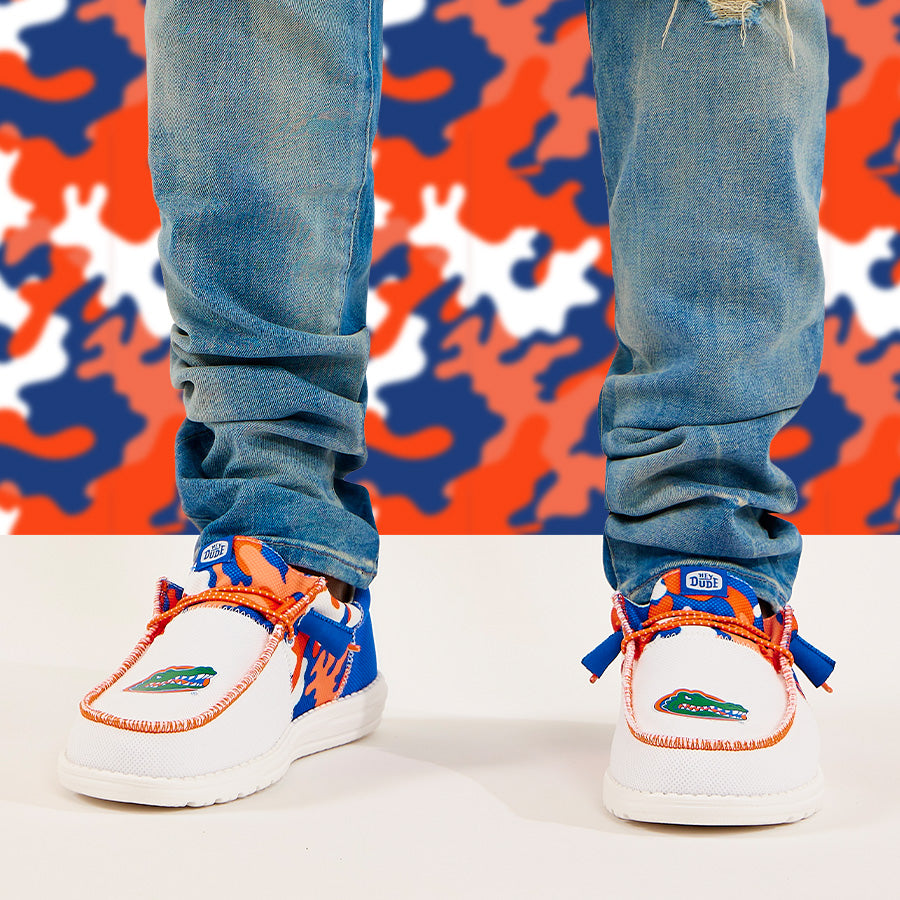 Men's Wally Tri Florida - Florida Varsity Blue/Orange - Image 2