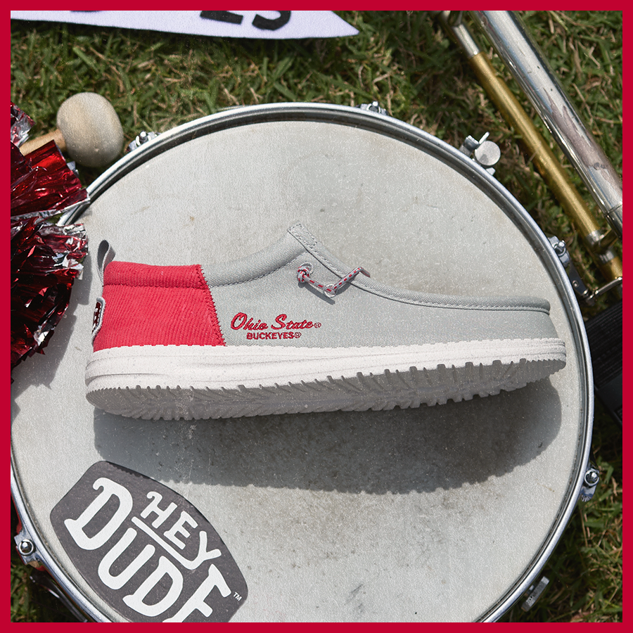 Wally Funk Ohio State Buckeyes - Grey/Red - Image 2