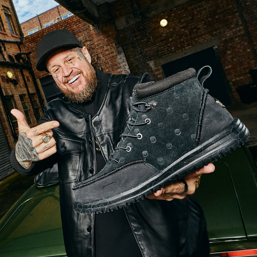 Jelly Roll Bradley Suede - Black/Black Oyster - Image 2