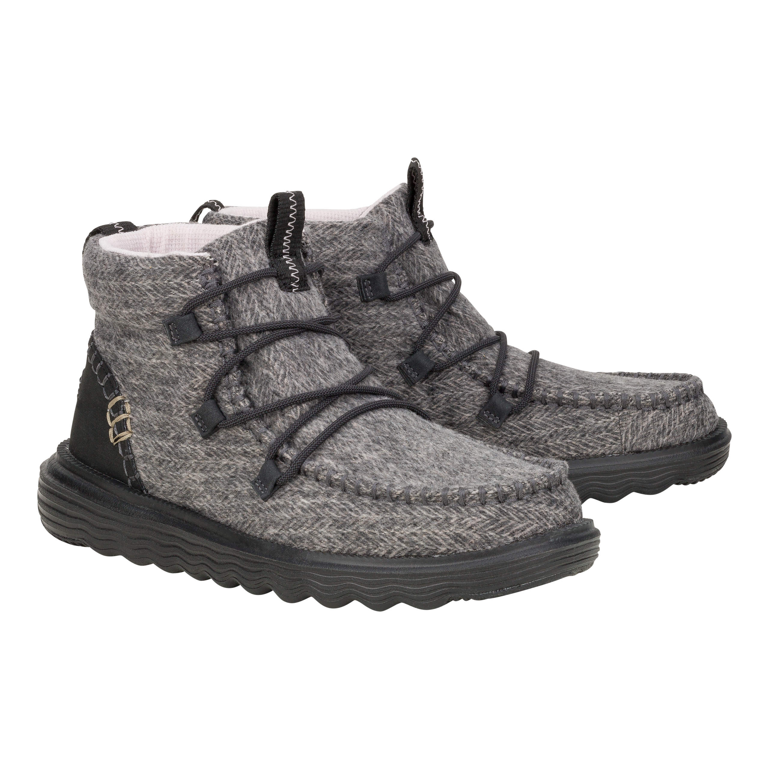 Reyes Heathered - Black - Image 2