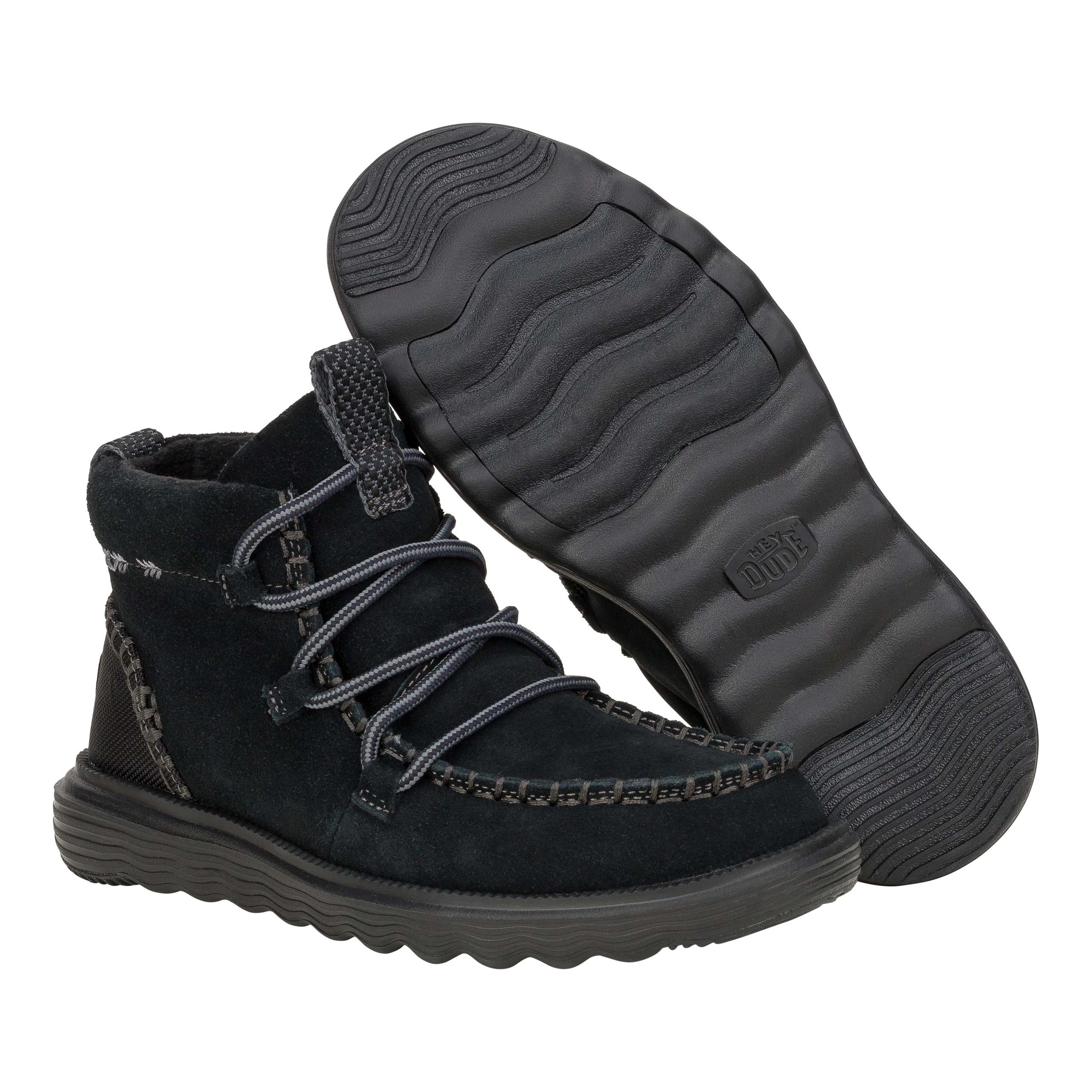 Reyes Suede - Black/Black - Image 3