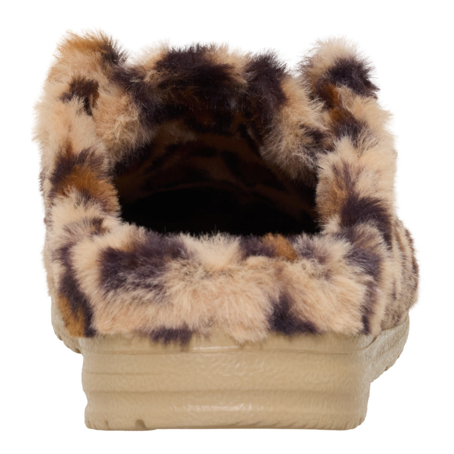 Wendy Slipper Leo Fur - Tan/Multi - Image 5