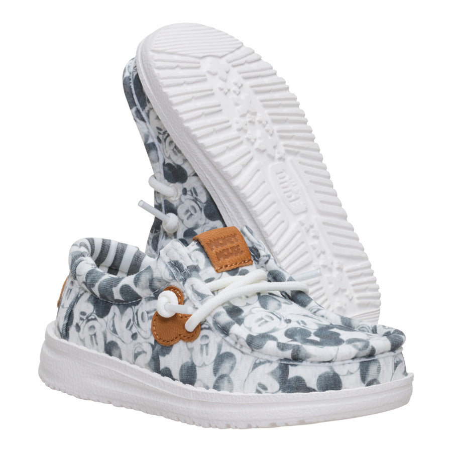 Disney Mickey Mouse Print Wally Toddler - Grey/Multi - Image 3