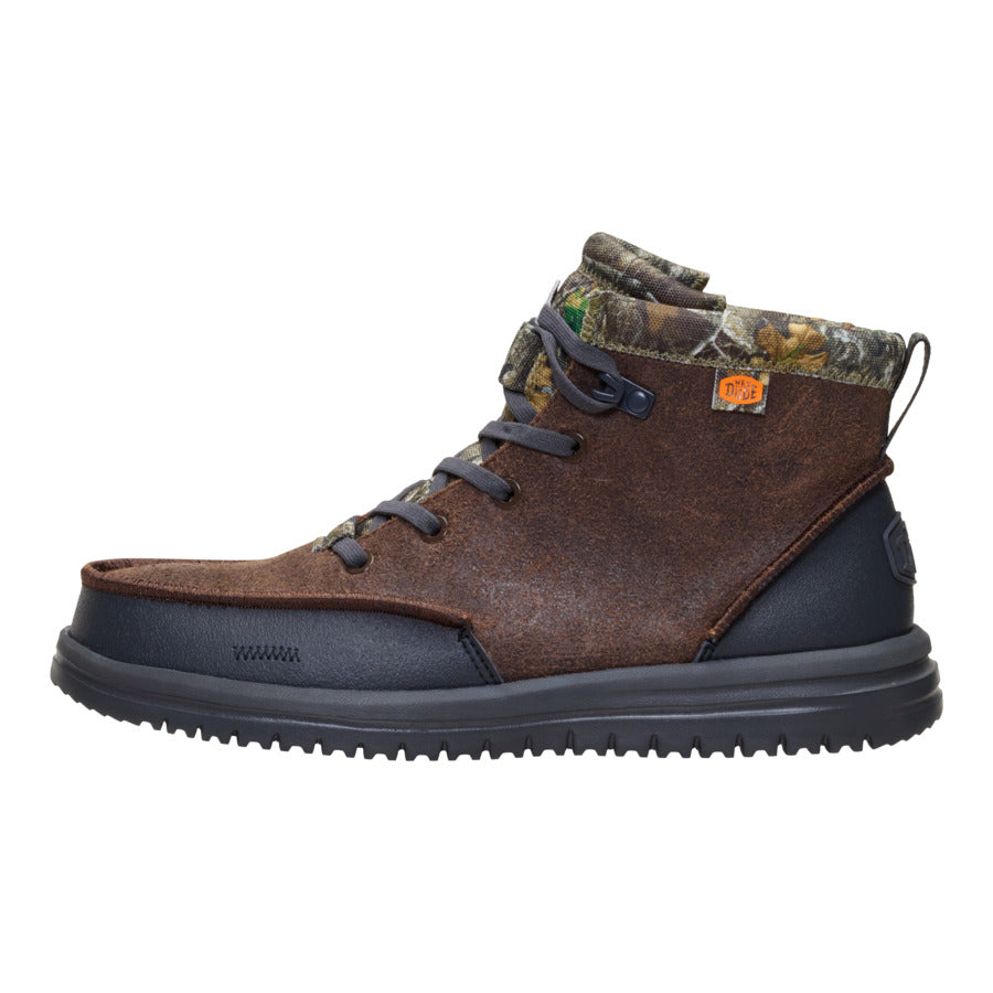 Bradley Realtree Edge Suede - Mole Brown/Camo